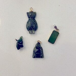 Genuine jade charms